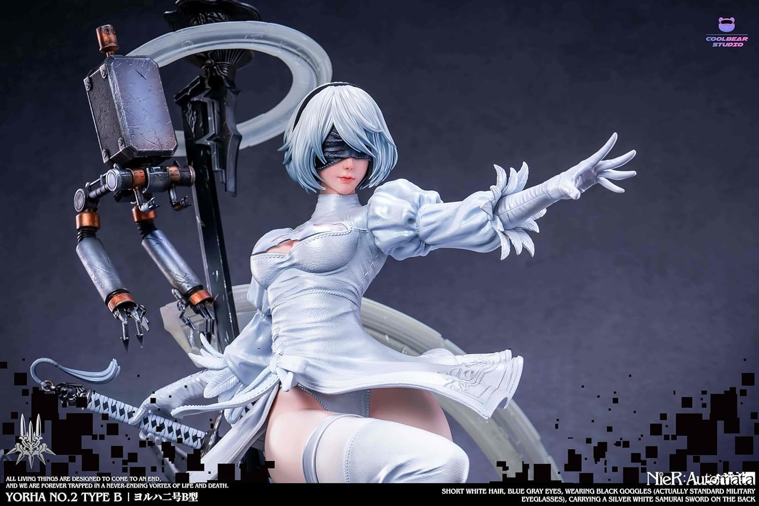 Bolomoヨルハ No.2 Type 02B ガレージキット フィギュア Amazon.co.jp: ヨルハ二号B型 2B フィギュア ガレージキット